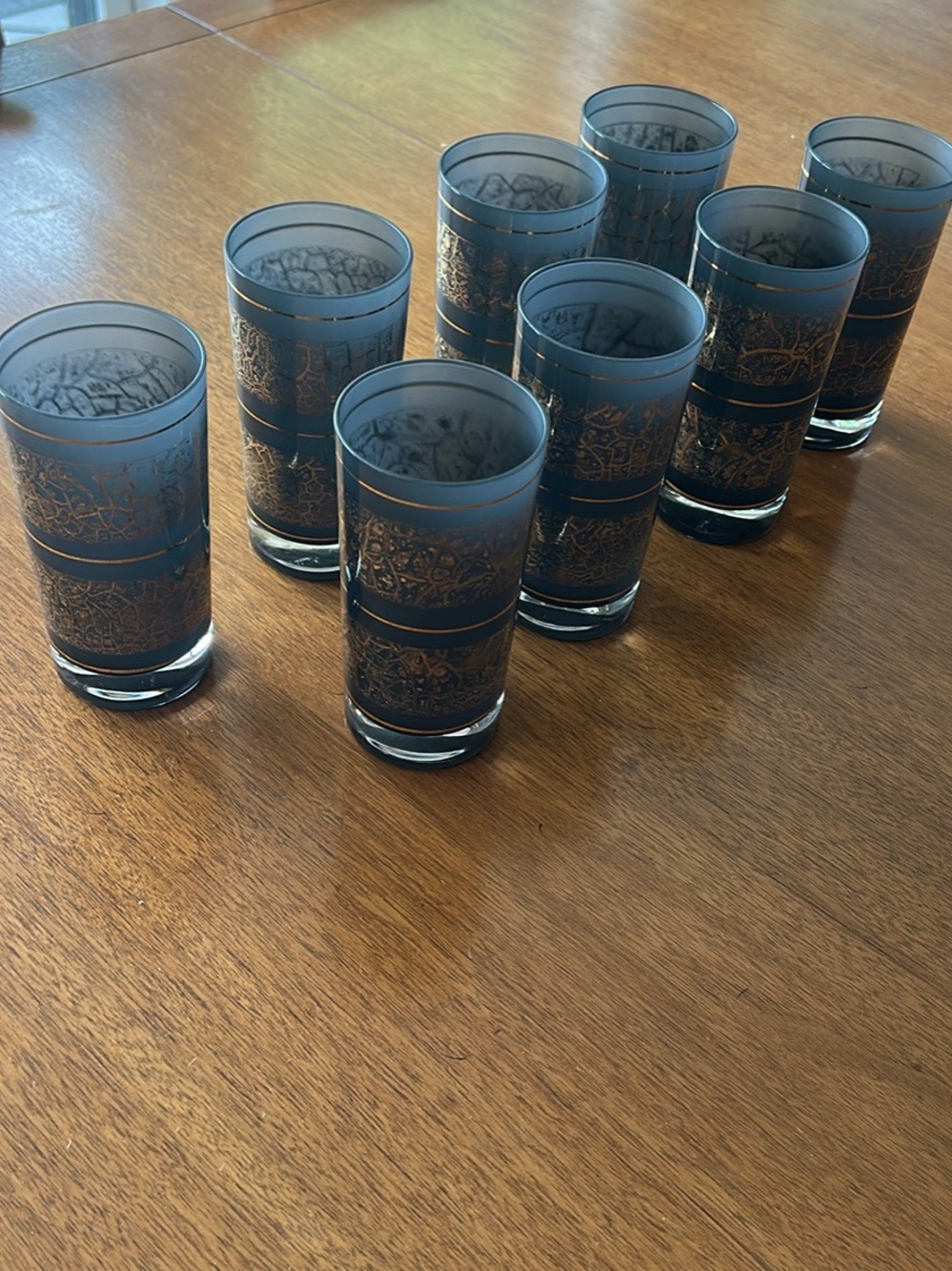 Vintage MCM highball glasses- set of 8